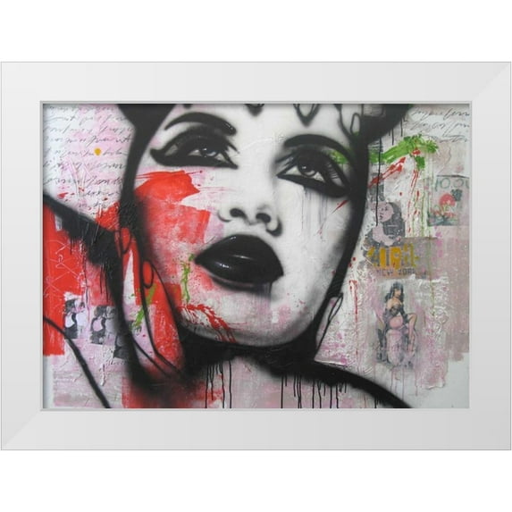 Jochem, Hans 18x14 White Modern Wood Framed Museum Art Print Titled - Erase