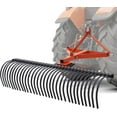 thumbnail image 1 of Jocisland 3 Point Tow Behind Rake, 60" Adjustable Angle with 32 Steel Tines, Lawn Dethatcher Landscape Rake with Attachments for Field, Pasture, Yard Cleanup, 1 of 9