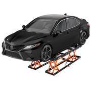 Jocisland 5000 lbs Portable Car Lift, Heavy-Duty Hydraulic Quick Jack with 20.1" Max Height, Multi-Safety Lock Bars, for Cars, Garage Use, Black