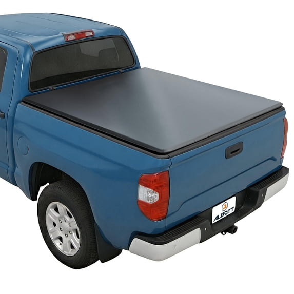 Jocisland 6.5 FT Soft Tri-fold Truck Bed Tonneau Cover for 2007–2026 Toyota Tundra, Fits Fleetside Bed with or without Deck Rail System