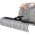 thumbnail image 1 of Jocisland 60" Behind Landscape Rake for Tow Dethatcher Rake,Tractor with 24 Steel Coil Tines and 2" Receiver, Fit for 3-point Suspension Systems, 1 of 9