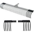 thumbnail image 1 of Jocisland Tow Behind Landscape Rake Extension Kit, 2 Pack Width Expander with Heavy Duty Steel Tines, Increases Working Width for Tractor Rakes，ATV, 1 of 8