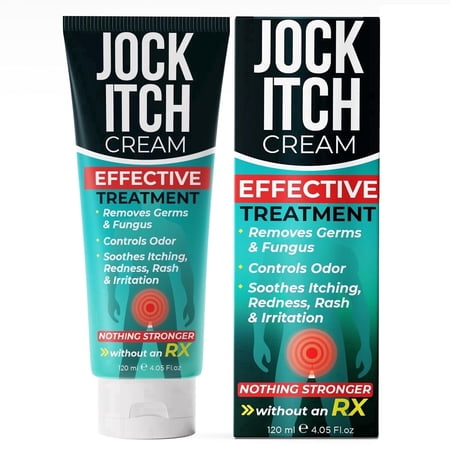 Jock Itch Cream | Extra Strength Antifungal Treatment for Groin & Inner Thighs