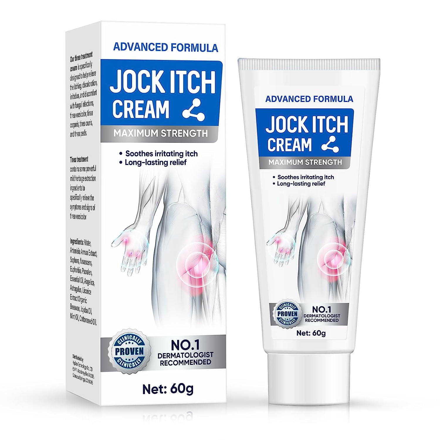 Jock Itch Cream, Powerful & Fast Jock Itch Cream, Jock Itch Treatmênt