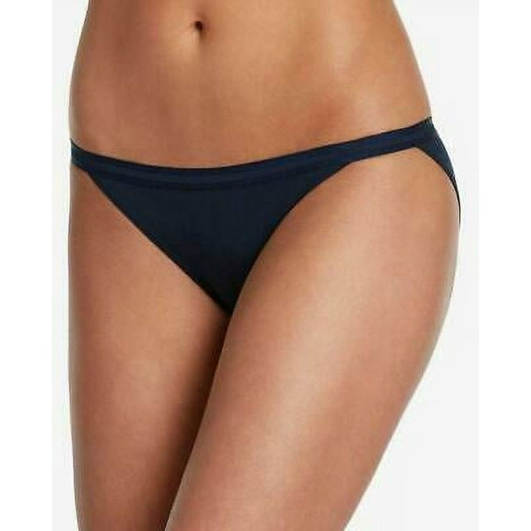 Jockey Allure Solid Color Luxuriously Soft Cotton String Bikini