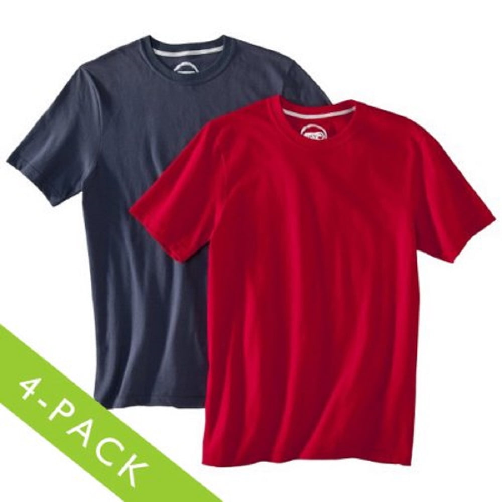 Jockey Athletic Crew Neck T-Shirts for Men- 4 Pack, Small - Walmart.com