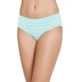 thumbnail image 1 of Jockey BLUE Matte & Shine Hipster Panty, US 5, 1 of 2