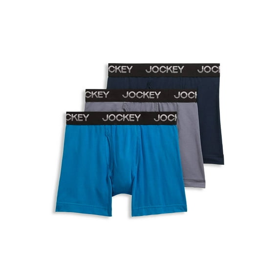 Jockey Boys' Cotton Stretch Boxer Brief - 3 Pack