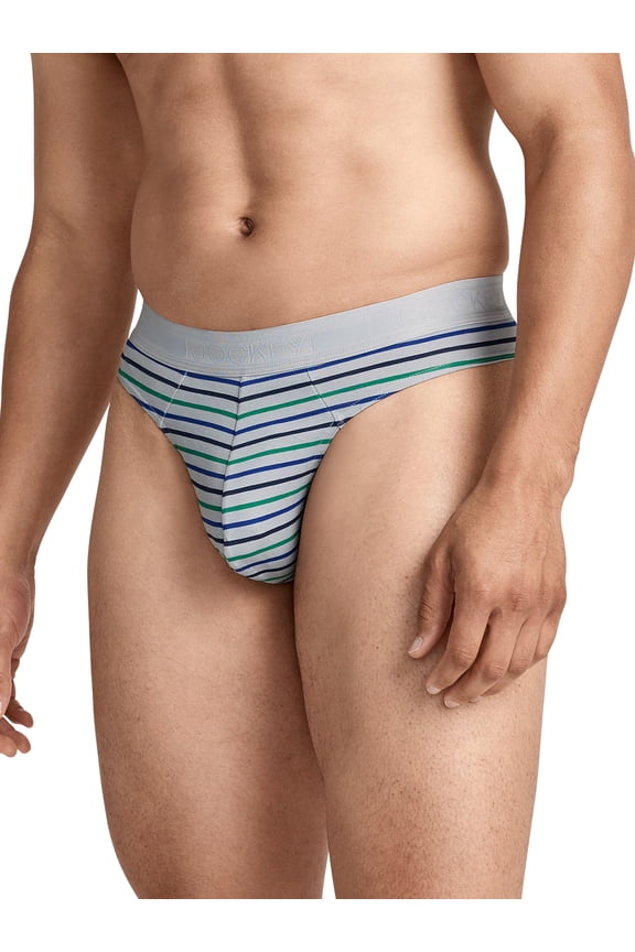 4 pack Cotton Stretch Men's Thong