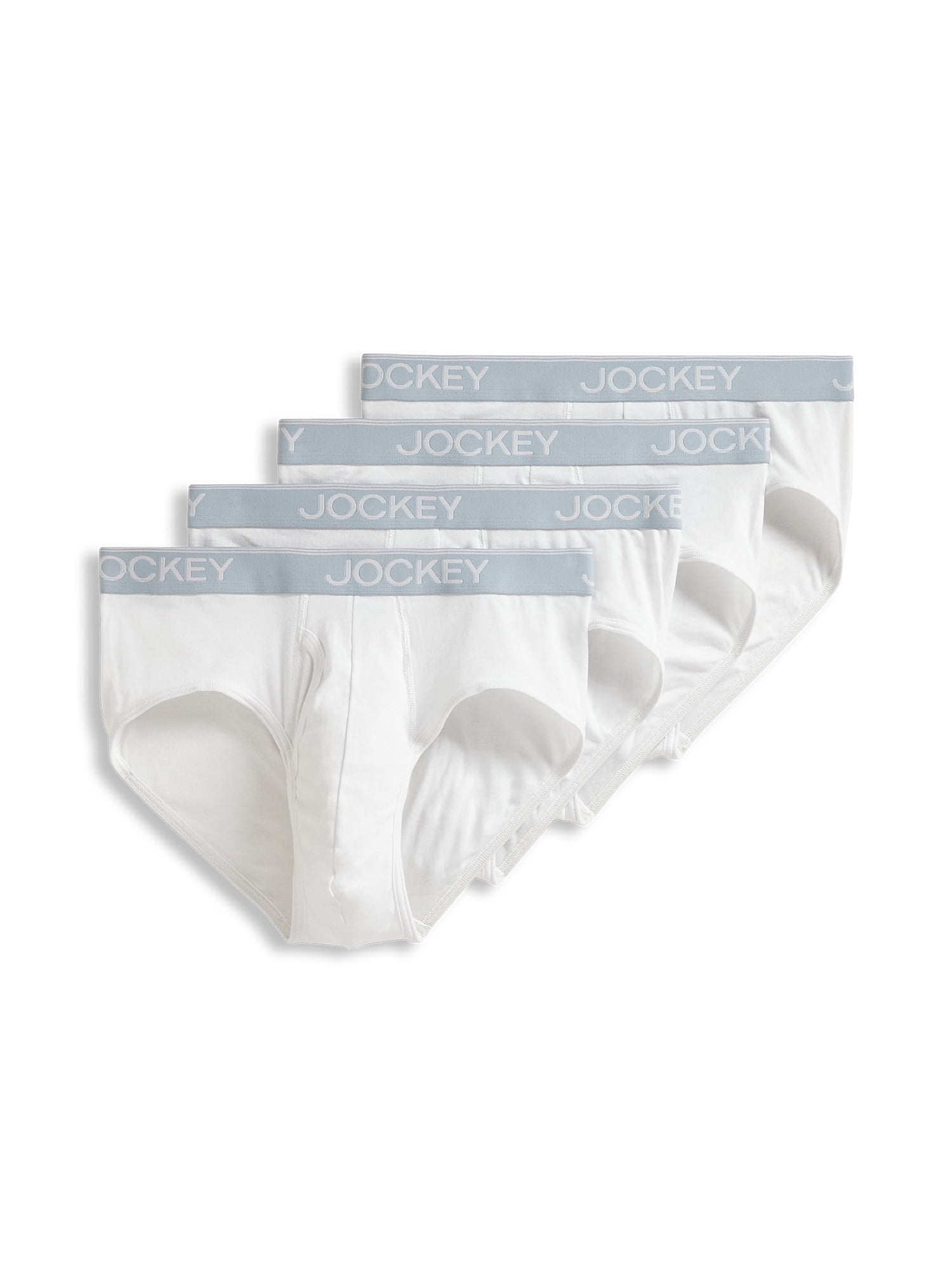 Jockey Essentials 4 pack cotton blend men's brief
