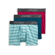 JOCKEY ESSENTIALS Jockey® Essentials Boys’ Cotton Boxer Brief - 3 pack, Sizes S-XL (6-20)