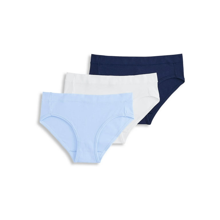 Jockey Essentials® Girls Cotton Stretch Bikini - 3 pack, Sizes S