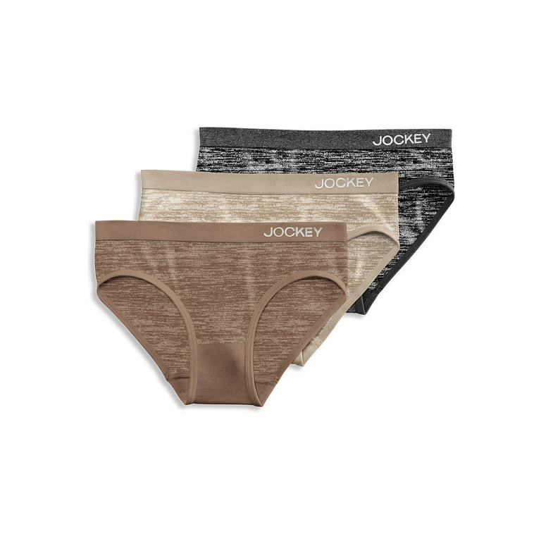 Jockey® Essentials Women's Seamfree® Eco Hipster Underwear, 3 Pack