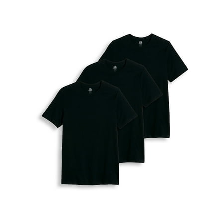 Jockey® Essentials Men's 100% Cotton T-Shirt, 3 Pack, Undershirts, Comfort Crew Neck Style, Staycool+ Technology, Sizes Small, Medium, Large, Extra Large, 2XL, 3XL, 6803