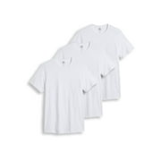 JOCKEY ESSENTIALS Jockey® Essentials Men's 100% Cotton T-shirt, 3 Pack, Undershirts, Comfort Crew Neck Style, Staycool+ Technology, Sizes Small, Medium, Large, Extra Large, 2XL, 3XL, 6803