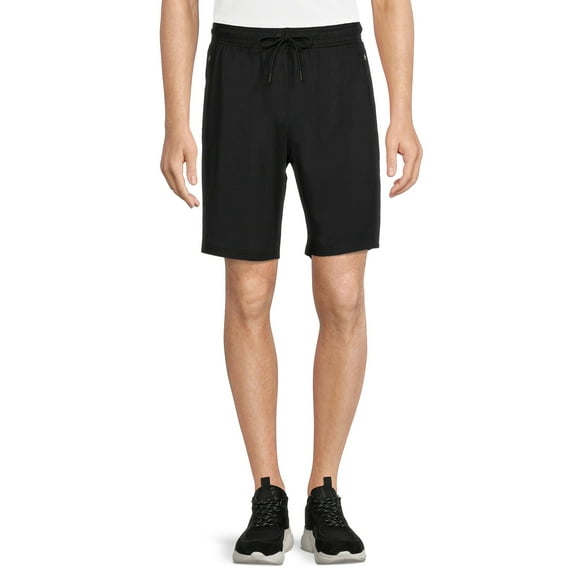 Jockey Essentials Men's 9" Relaxed Brushed Active Shorts with Side Pockets