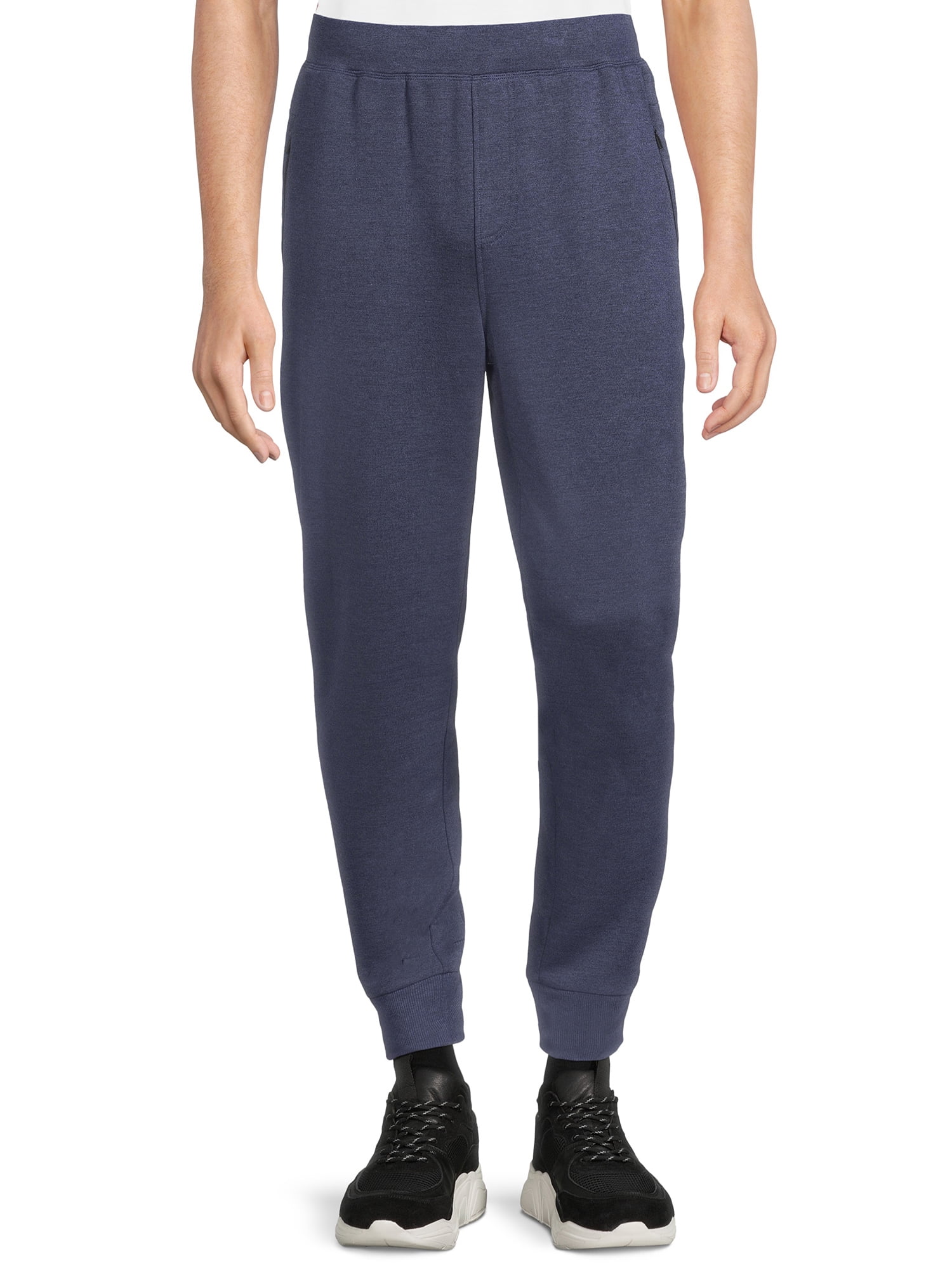 Jockey Essentials Men s Cozy Fleece Sweatpants with Angled Zip