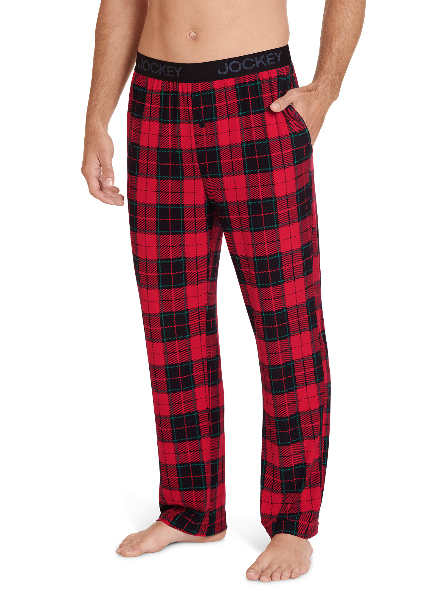 Jockey Essentials Men s Soft Stretch Sleep Pant Comfort Sleepwear 