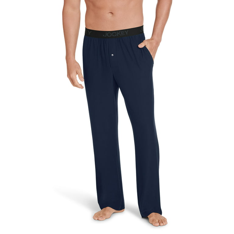 Jockey® Essentials Men's Soft Stretch Sleep Pant, Comfort Sleepwear, Pajama  Bottoms, Soft Loungewear, Sizes Small, Medium, Large, Extra Large, 2XL,  22087 