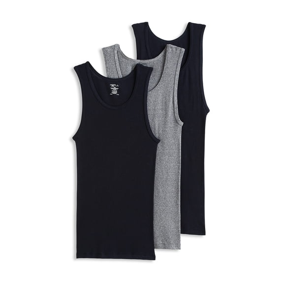 Jockey Essentials Men’s Stay Cool Tank Tops, 3-Pack