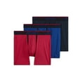 thumbnail image 1 of Jockey Essentials® Men's Zero Chafe Pouch Boxer Brief, 6" Inseam, Pack of 3, Separation Underwear, Comfort Workout Underwear, Sizes Small, Medium, Large, Extra Large, 2XL, 3XL, 6849, 1 of 10