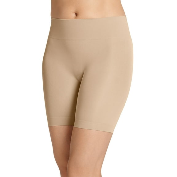 JockeyÂ® Essentials Women's SeamfreeÂ® No Chafe Slipshort, Cooling Shapewear, Body Slimming Shorts, Under Dress Smoothing, Sizes Small, Medium, Large, Extra Large, 2XL, 3XL, 4XL, 5XL, 5361