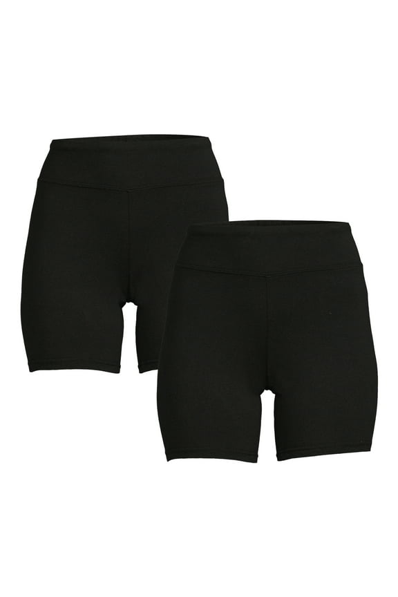 Essentials Women's 7'' Bike Chase Shorts, 2-Pack