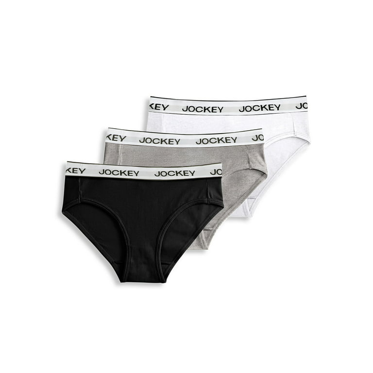 Jockey Essentials Women's Seamfree Hipster Panties, 3-Pack, Sizes S-XXXL 