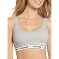 thumbnail image 1 of Jockey® Essentials Women's Cotton Stretch Scoop Bralette, Wirefree Comfort Bra, Sizes Small-3XL, 5691, 1 of 5