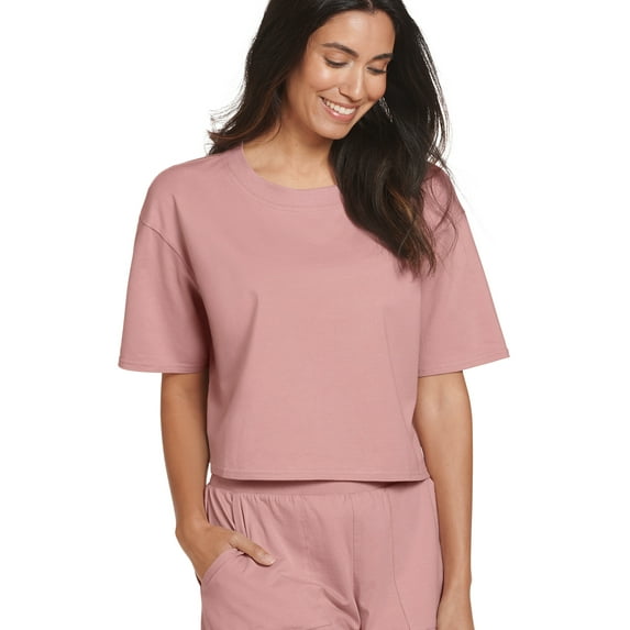 Jockey® Essentials Women's Cotton Stretch Sleep Crop Top, Sizes S-3X