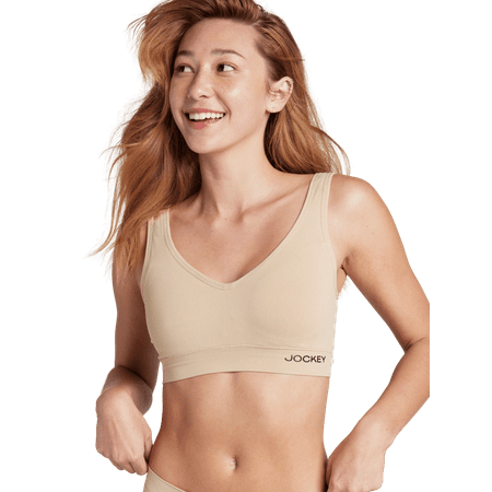 Jockey® Essentials Women's Seamfree® Eco Back Smoothing Bralette Sizes Small-3XL