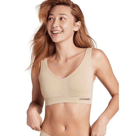Jockey® Essentials Women's Seamfree® Eco Back Smoothing Bralette Sizes Small-3XL