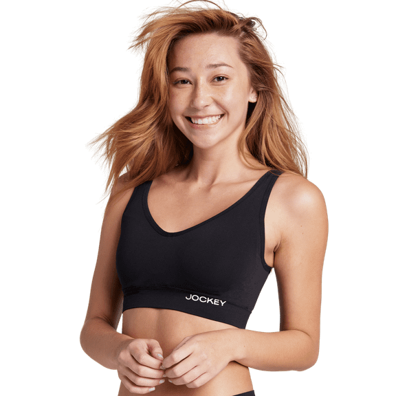 Jockey® Essentials Women's Seamfree® Eco Back Smoothing Bralette Sizes Small-3XL