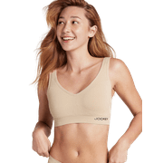 Jockey  Essentials Womens Seamfree  Eco Back Smoothing Bralette Sizes Small-3XL