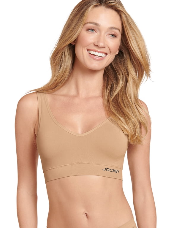 Jockey® Essentials Women's Seamfree® Eco Back Smoothing Bralette Sizes Small-3XL