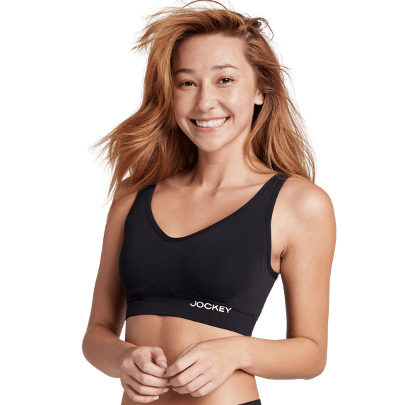 Jockey® Essentials Women's Seamfree® Eco Back Smoothing Bralette Sizes Small-3XL