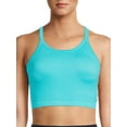 thumbnail image 1 of Jockey Essentials Women's Medium Impact Seamless Rib Long Line Cami Bra, 1 of 3