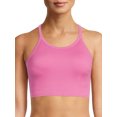thumbnail image 1 of Jockey Essentials Women's Medium Impact Seamless Rib Long Line Cami Bra, 1 of 3
