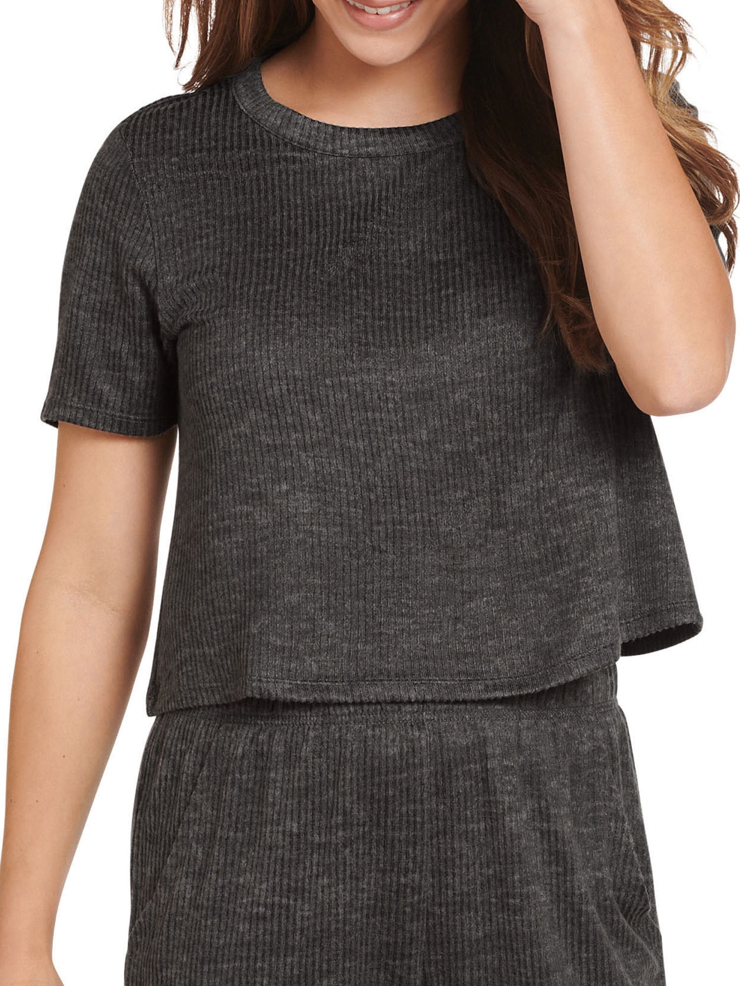 Jockey® Essentials Women's & Women's Plus Brushed Luxe Short Sleeve