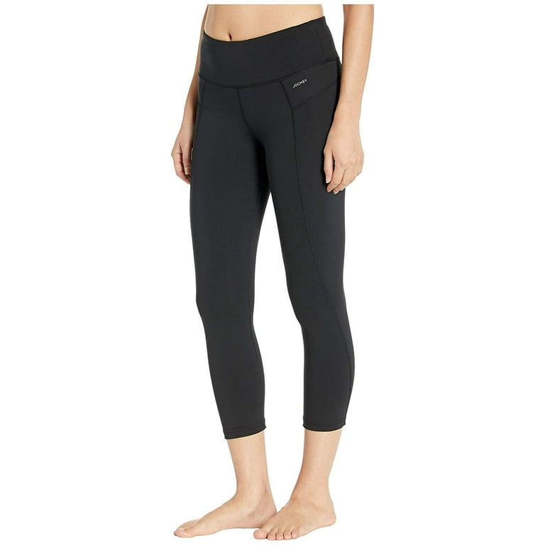 Jockey Essentials Women's Premium Capri Leggings with Key Pocket 