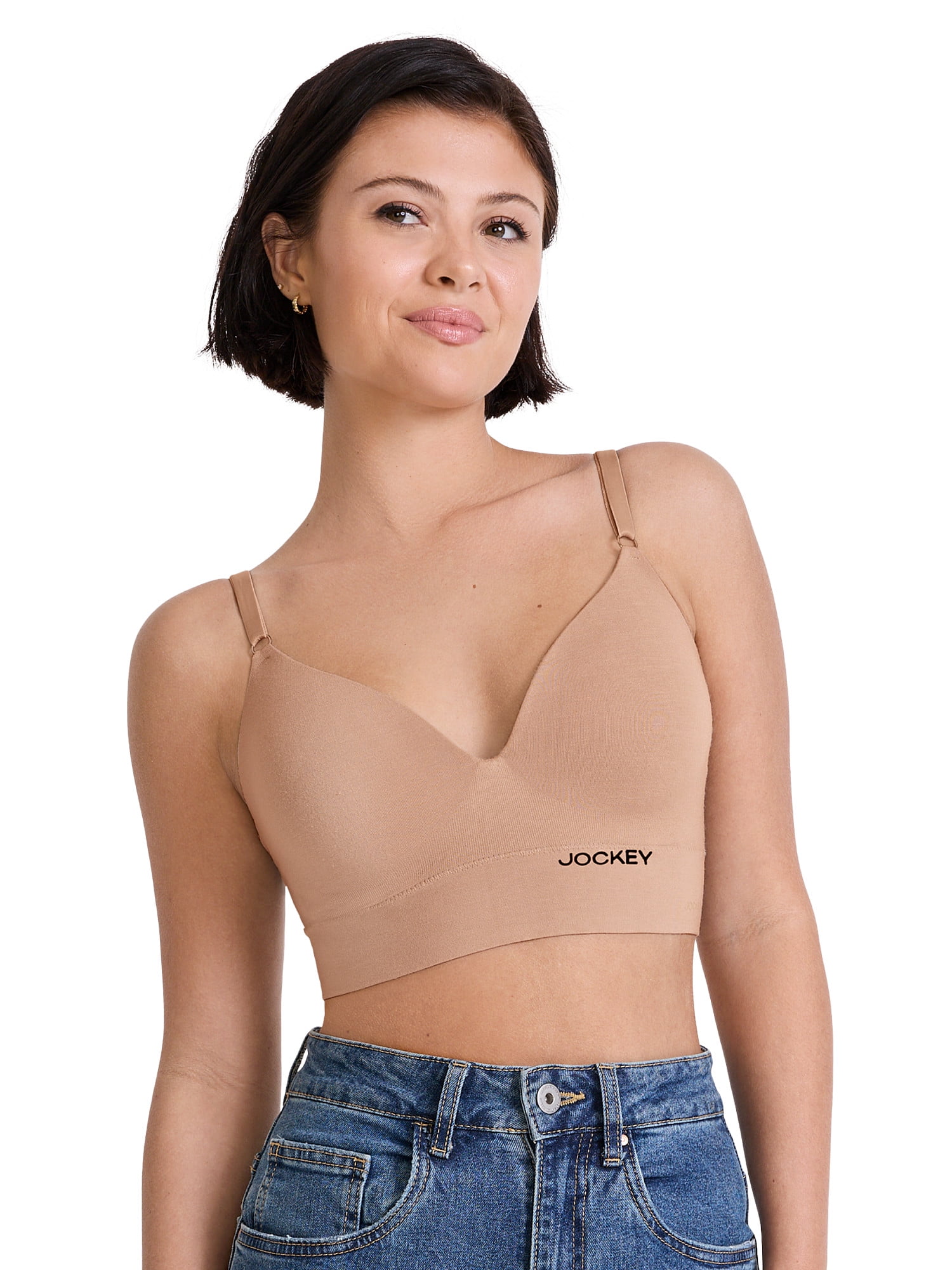 Jockey® Essentials Women's Seamfree® Comfort Bralette (Small-XL)