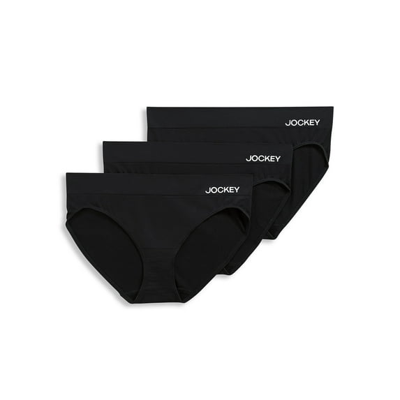 Jockey® Essentials Women's Seamfree® Eco Bikini - 3 Pack