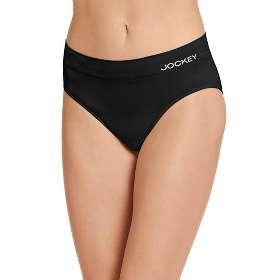 Jockey® Essentials Women's Seamfree® Eco Hipster Underwear, Soft No Line Panties, Comfort Panty, Sizes Small-3XL, 5331