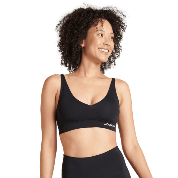 Jockey® Essentials Women's Soft Touch Seamfree® Plunge Bralette, Wirefree Bra, Sizes S-3XL