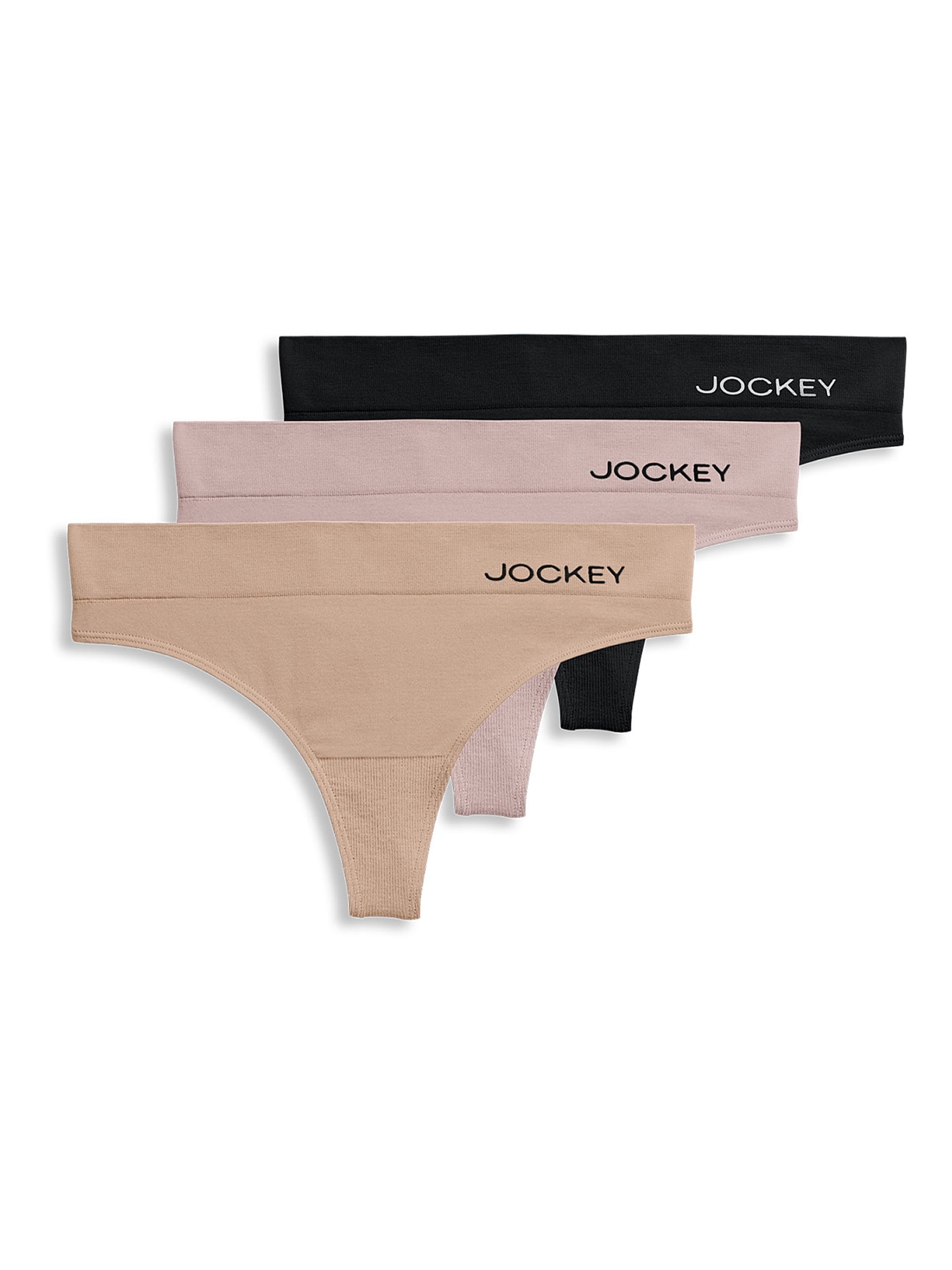 Jockey® Essentials Women's Seamfree® Eco Thong Underwear, No Line