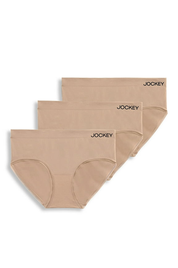 Women's Seamfree Hipster Panties, 3-Pack, Sizes S-XXXL