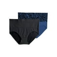 thumbnail image 1 of Jockey® Essentials Women's Seamfree® Slimming Brief Panties, Cooling Shapewear, Tummy Smoothing Underwear, Pack of 2, Sizes Small-3XL, 5353, 1 of 5