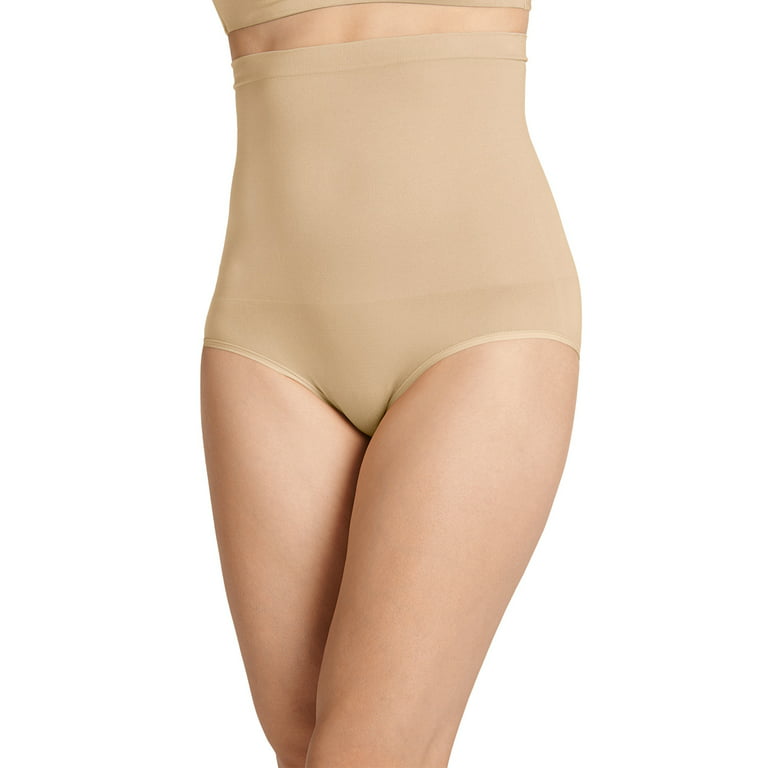 JKY Jockey Women's Tummy Control Shapewear Boy Shorts, Beige, Size S, NwT