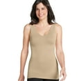 thumbnail image 1 of Jockey Essentials Women's Slimming Tank, Everyday Shapewear, Body Slimming Top, Compression Tank, Sizes Small-4XL, 5350, 1 of 6