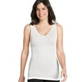thumbnail image 1 of Jockey Essentials Women's Slimming Tank, Everyday Shapewear, Body Slimming Top, Compression Tank, Sizes Small-4XL, 5350, 1 of 6